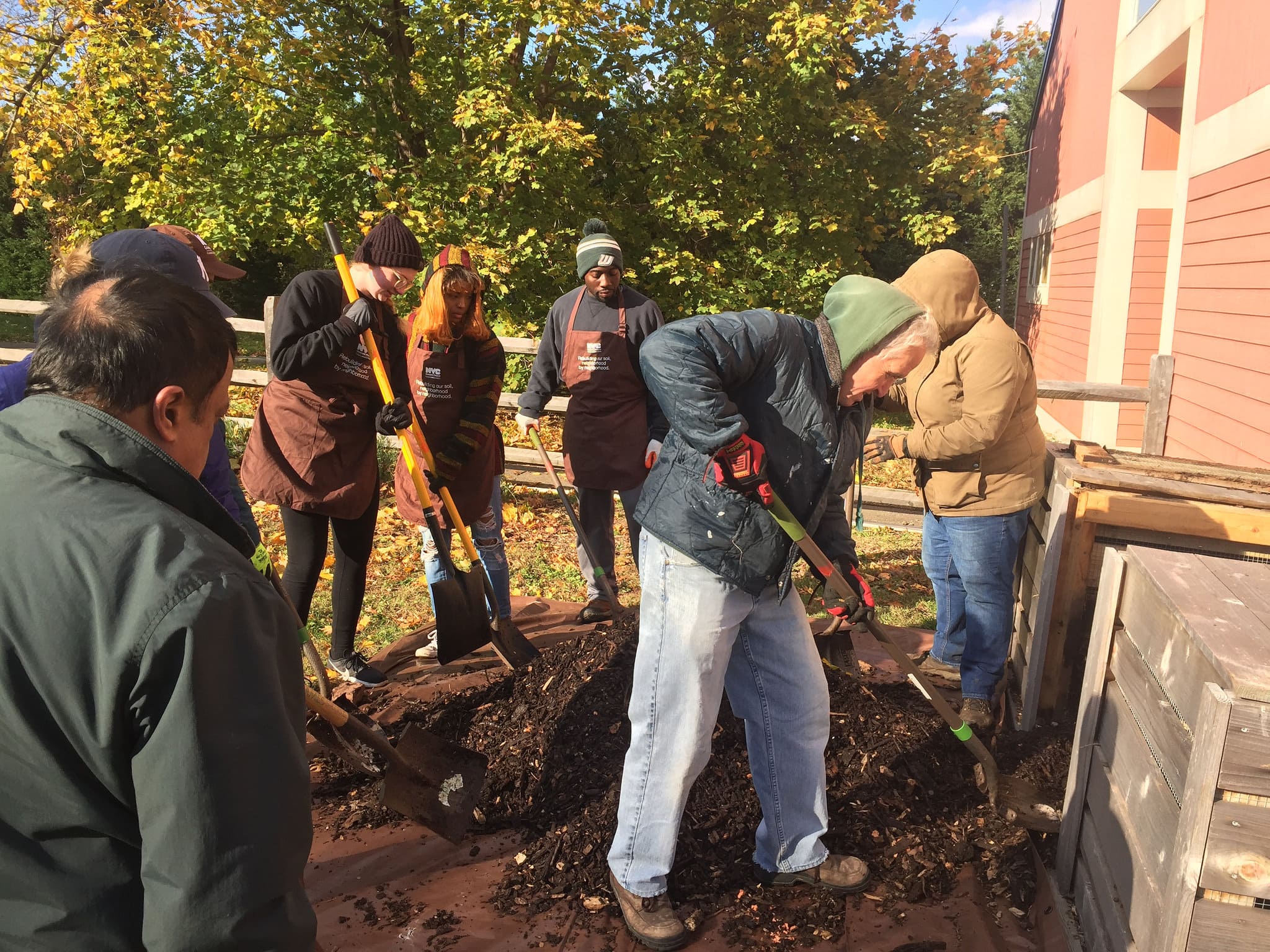 Shoveling together (1)